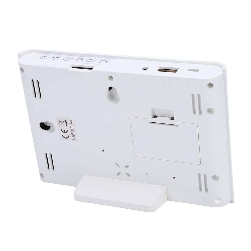 Weather Clock Digital Display Wall Weather Clock Indoor Outdoor Temperature