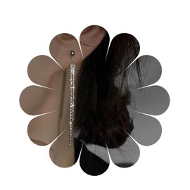 Cimenexe Bohemian Tassel Crystal Drop Earrings Silver Tassel Long Earrings Rhinestone Tassel Stud Earrings Tassel CZ Tassel Chandelier Earrings Jewellery for Women and Girls Gifts, Crystal