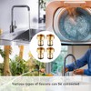 Pack of 4 Universal Tap Connector for Mixer Tap, Tap