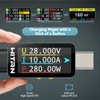USB Tester Meter Heemol 4-36V Digital Current Meter Power Meter