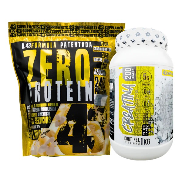 Protena Zero Bolsa 1kg 1kg Creatina Bote 43 Supplements -
