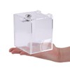 Aoakua Donation Box, Piggy Bank, Charity Box, Keyed, Acrylic, W4.7