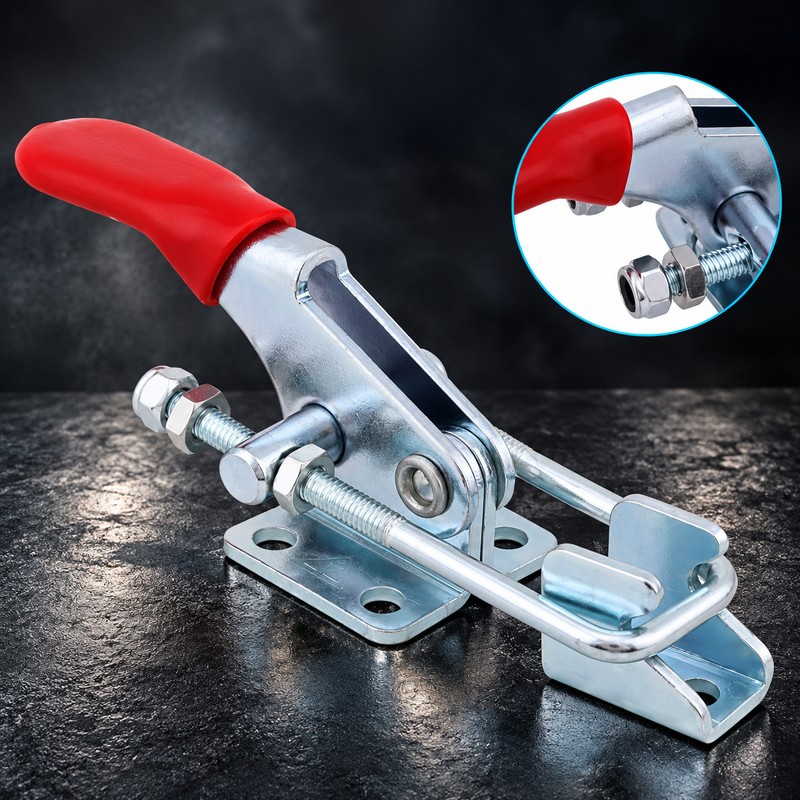 Toggle Clamps Set for Woodworking and Metal Projects – 4-Piece