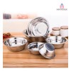 Importeek 3pz Bowl Tazon Acero Inoxidable Ensaladera Mezclar Cocina