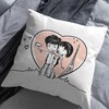 Encasa Homes Throw Pillow Covers 20 x 20 inch -