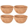 4pcs 20inch Round Coco Liner Coco Replacement Liner Basket (4,