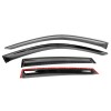 SDZ F&R Out Channel Window Visor Sun Shade Rain Wind