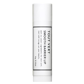(Touver) Smooth Barrier Lip 0.2 oz (4 g), Ceramide, 100% Natural Derived, Rough Lips, Sensitive, Dry, Moisturizing, Citrus Orange Scent