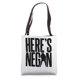The Walking Dead Here's Negan and Lucille Tote Bag