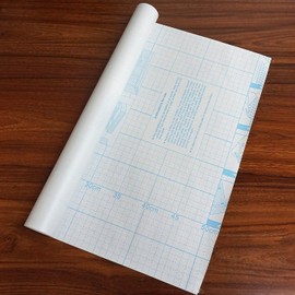17.7inx10ft Clear Matte Adhesive Film Clear Protective Vinyl Book Covering Film for Crafts Transfer Tape Paper Privacy Window Film Self Adhesive Peel and Stick Shelf Liner Drawer Liner