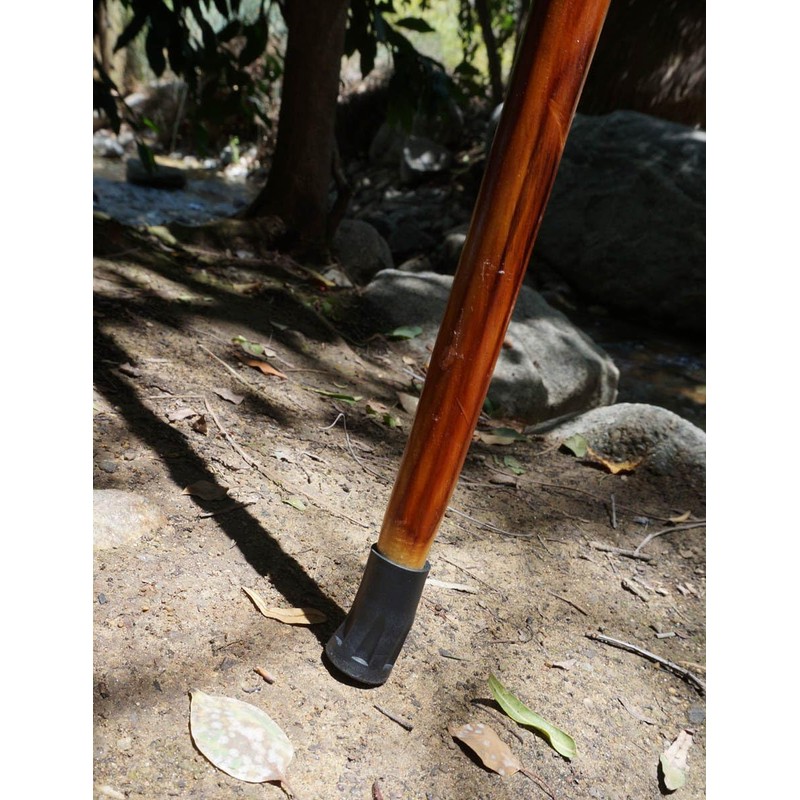 SE 60-Inch Natural Wood Walking Stick with Root Head &