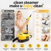 Steam Cleaner,15s Heat-Up 6-Level Adjustable, 2500W Handheld Steam Cleaner for