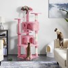 Yaheetech 62in Cat Tree Tower for Indoor Cats, Furniture w/Double