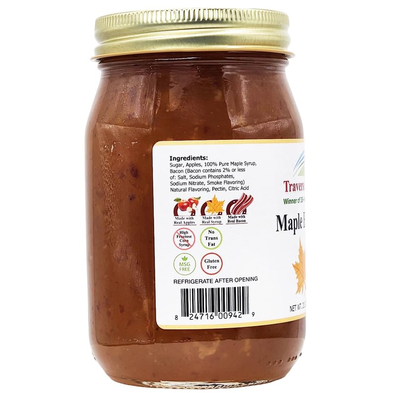 Traverse Bay Farms Bacon Lovers Combo – Apple Jam, Maple