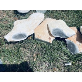 8 Pounds Of High Quality  Georgetown Flint ( Whole Rock ) Flint Knapping
