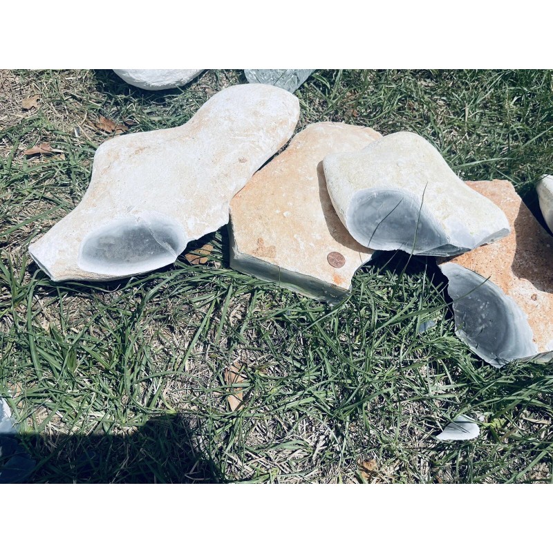 8 Pounds Of High Quality Georgetown Flint ( Whole Rock