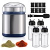 Wovnet 7 Pcs Electric Herb Grinder Kit, 200w Spice Grinder