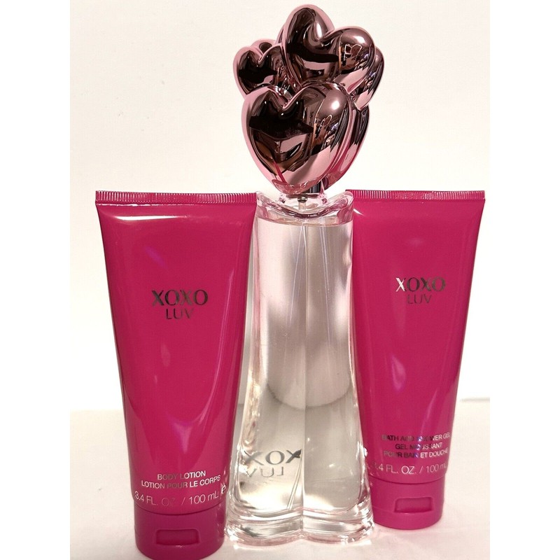 XOXO Luv EDP 3.4 oz for Women & Body Lotion
