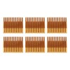 8Pcs Cooling Fins Aluminum Alloy Power Radiator Slotted Heatsink for