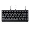 BAROCCOMiSTEL MD770 Classic Black/WF, TKL Ergonomic Mechanical Keyboard, Cherry MX,