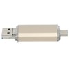 USB 3.0 U Disk Golden Aluminum Alloy ThreeInOne High Speed