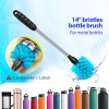 Holikme Bottle Brush Tube Cleaning Lab Set with Long Handle,