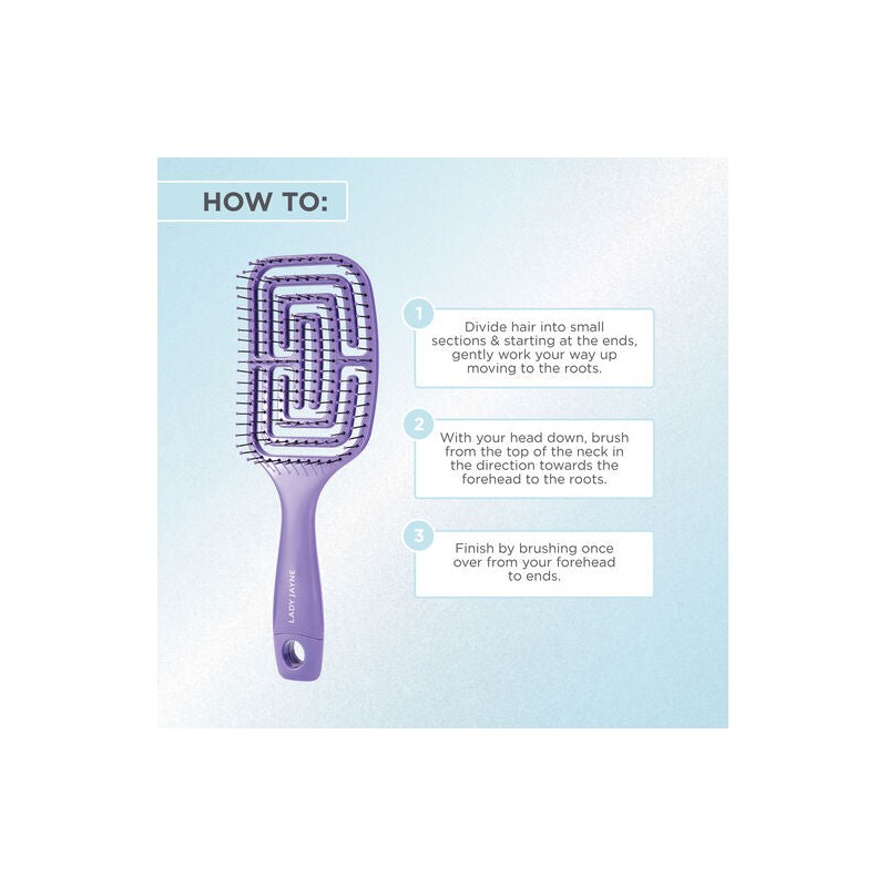 Lady Jayne FlexiGlide Brush Large