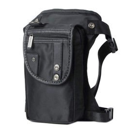 Nylon Motorcycle Drop Leg Bag for Men Women Travel Outdoors Tactical Hiking Climbing Cycling Thigh Waist Pack Casual Camping Fanny Pouch