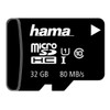 microSDHC 32GB Class 10 UHS-I 80MB/s + Adapter/Mobile