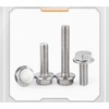cSeao M6-1.0 x 16mm Flanged Hex Head Bolts Flange Hexagon