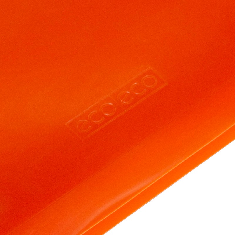 eco-eco A5 50% Recycled Orange Zip Expanding File Folder -