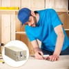 Colingmill Wooden Lockable Storage Box 12''x4.75''x4'' Unfinished Wood Box for