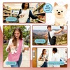 YUDODO Adjustable Dog Sling Carrier for Small Dogs, Puppy Crossbody