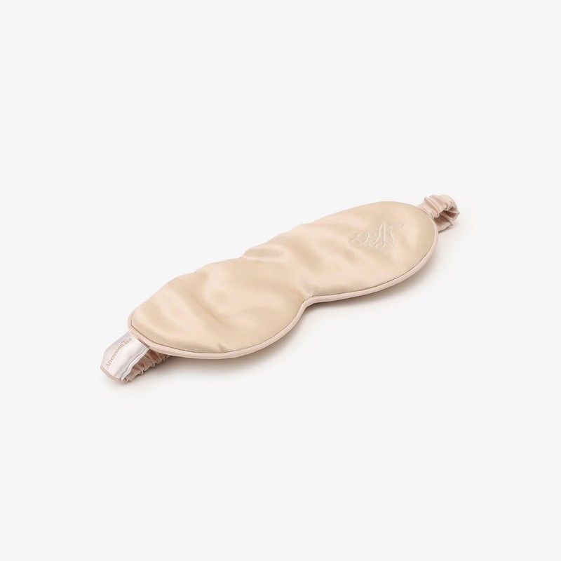 Afternoon Tea Living JA45 Logo Silk Eye Mask/Veronica Halim Beige