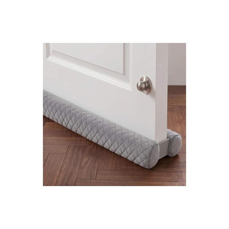 Ciieyuo Tope de terciopelo prémium para debajo de la puerta,