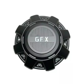 GFX G-FX Matte Black Wheel Center Cap C-6265L210 C6265L210-YB00