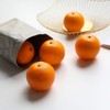 Veryhome 6pcs Artificial Orange Fake Fruit Plastic Food For Home
