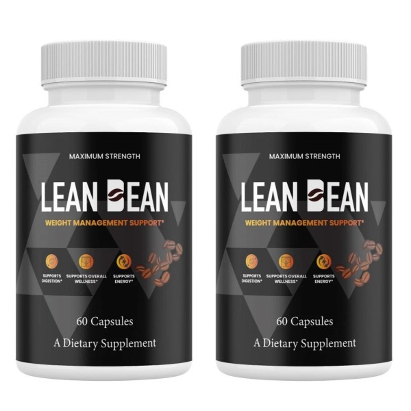 (2 Pack) Lean Bean Supplement, LeanBean Maximum Strength