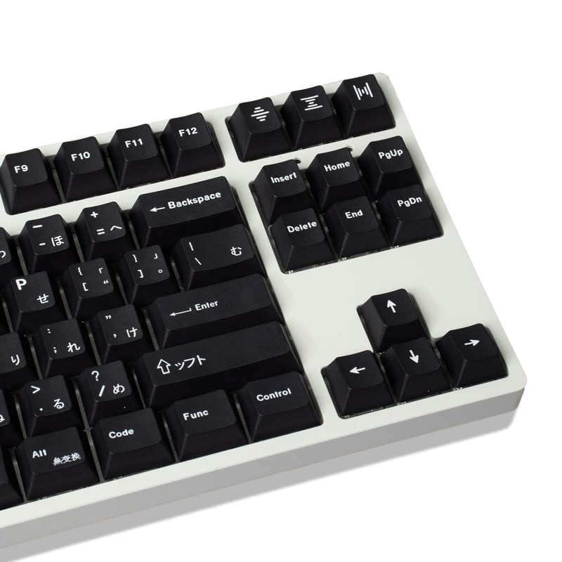 Gliging 130 Keys PBT Japanese Keycaps Cherry Profile DYE-Sub Navy