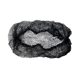 POPULAR LIFE Arya-Net All Purpose Hair Cap | Extra Fine Elastic Edge - Black, Pack of 100