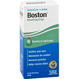 Boston Rewetting Drops, .33 Ounces
