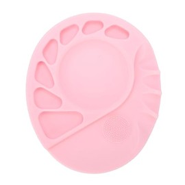 ZJchao Paleta de Mezcla de Silicona Paleta de Maquillaje de Mezcla Cosmética Bandeja de Portátil para Arte de Uñas para Sombra de Ojos Gel para Cejas Pigmentos