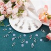 SOFPLATE 1 Box 36Pcs Silver Earring Converter Clip on Earrings