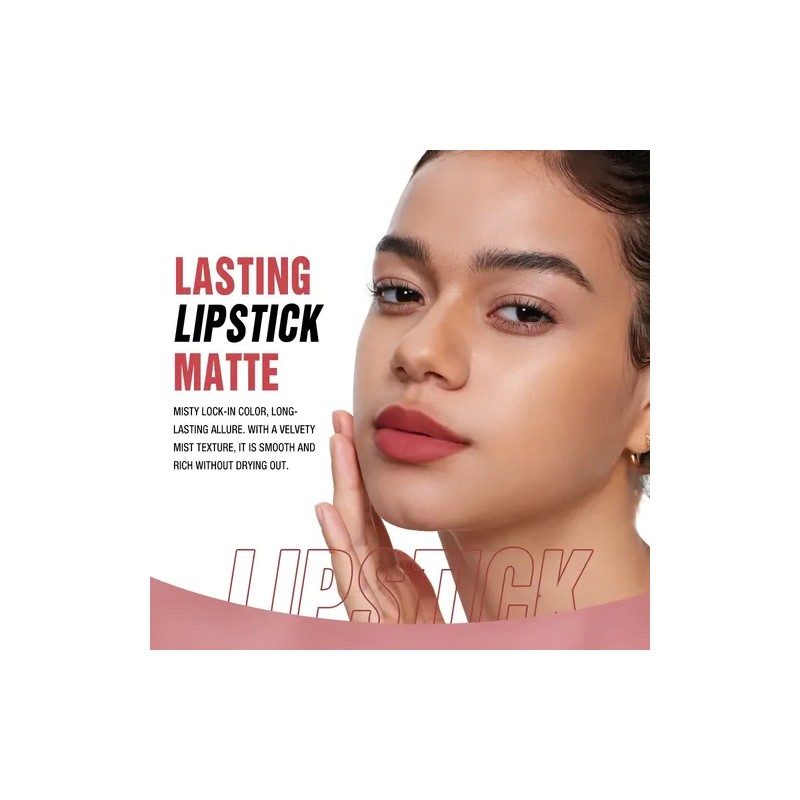 O.two.o 2pcs Labiales Larga Duracion Labiales Maquillaje