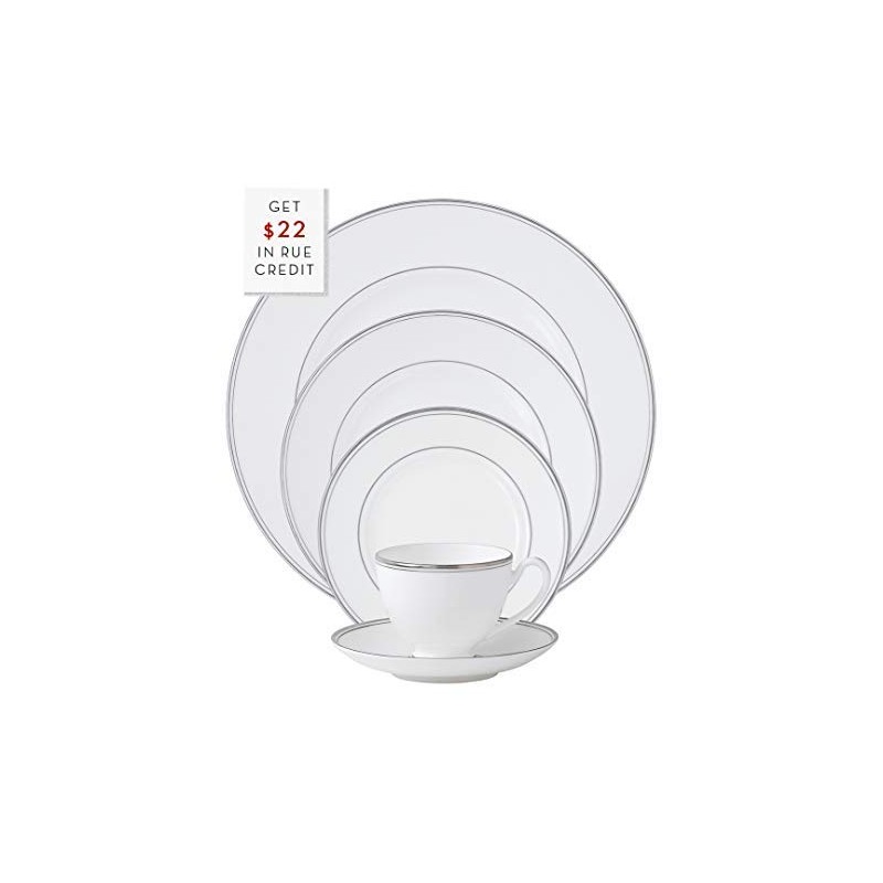 Waterford China Kilbarry Platinum 5-Piece Place Setting