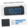 CIYODO Led Display Digital Clock Large Screen Modern Alarm Clock