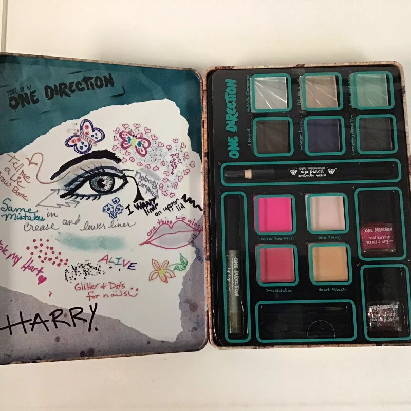 One Direction Harry Styles Complete Palette MakeUp Limited Edition Tin