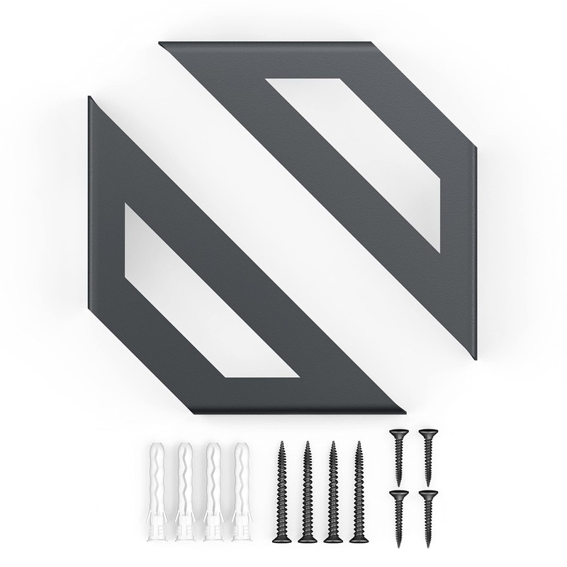 2 x Sossai® Truss Design Shelf Brackets | Shelf Bracket