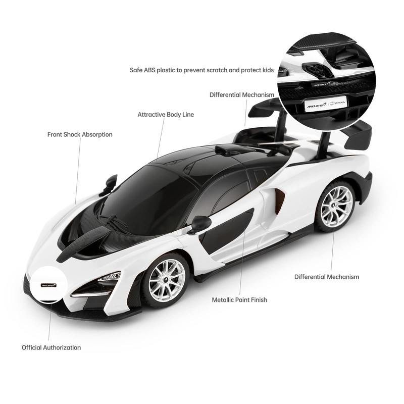 McLaren Senna Model Car RASTAR 1:24 McLaren R/C RC Car