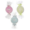 Wrapped Candy Ornament Set of 3